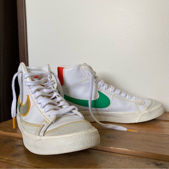 Nike Blazer Mid 77 Ragyns size-6.5 youth but would fit a woman’s 7-7.5 - Picture 3 of 4